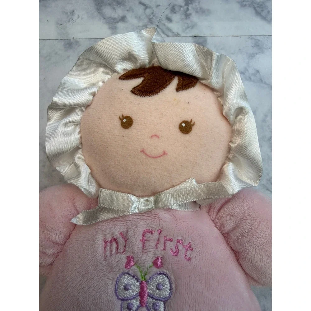 Small Wonders My First Doll Pink Plush Butterfly Baby Toy Style 5271 Kmart 8
